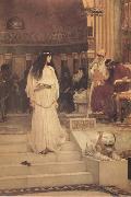 John William Waterhouse Mariamne leaving the Judgement Seat of Herod (mk41) oil